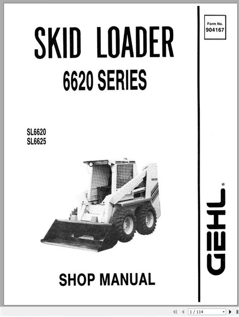 landmark skid steer instructions